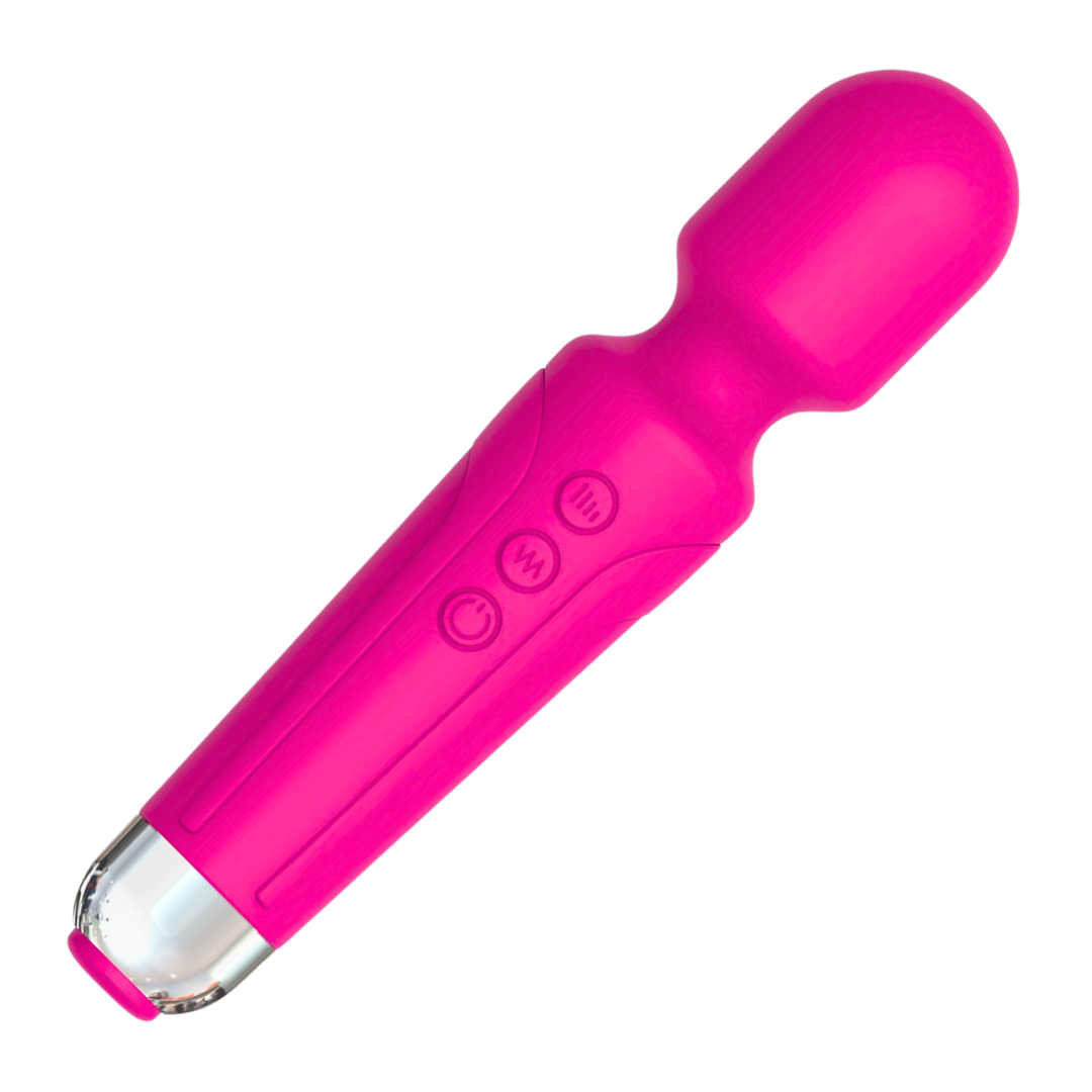 hot pink adult wand massager vibrator 