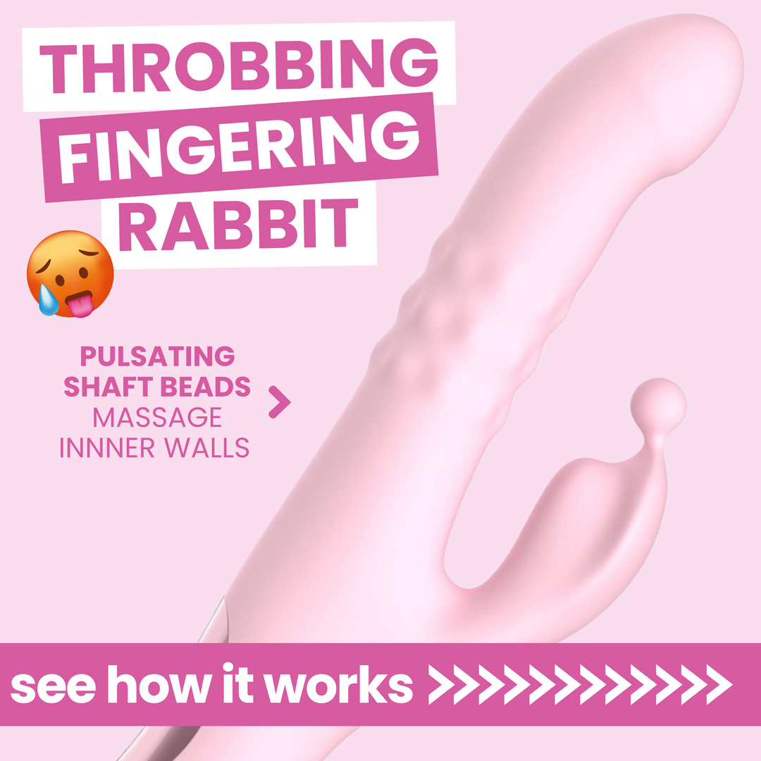 Pink Pearl Pulsing and Fingering Dual Action Vibrator - Triple Your Pl TooTimid.com Pink Pearl Pulsing and Fingering Dual Action Vibrator - Triple Your Pl TooTimid.com