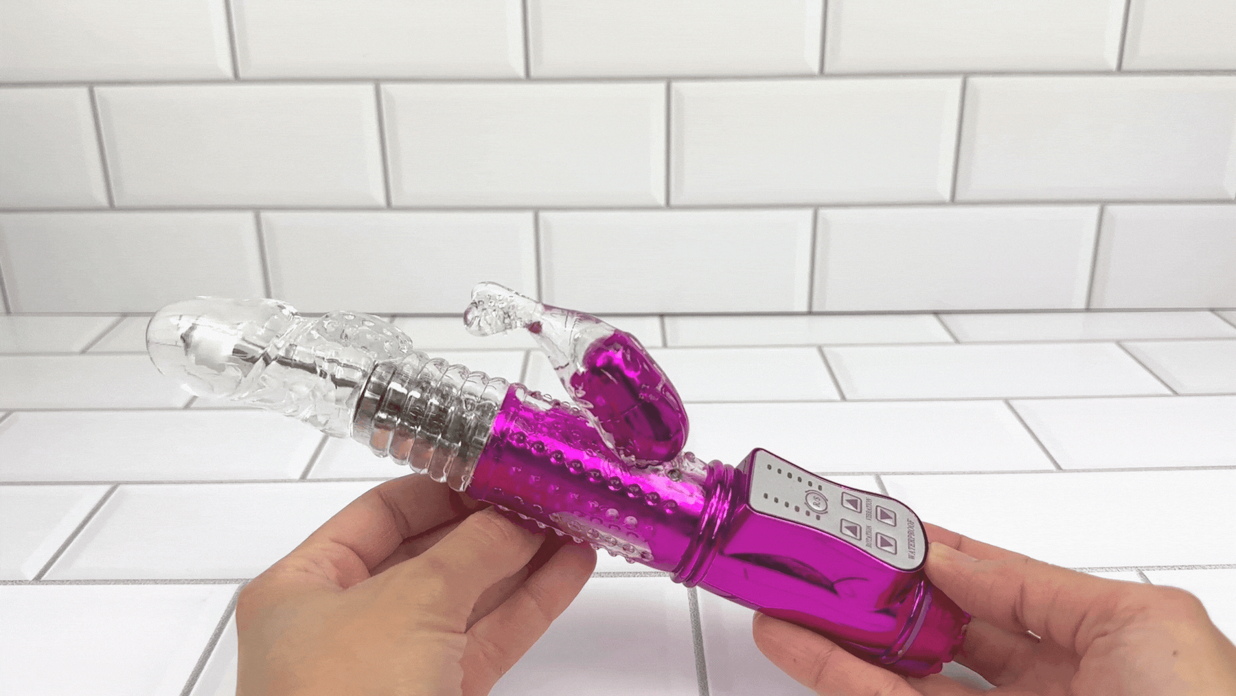Rotating Rabbit Vibrator | Dual-Action Vibe TooTimid.com Rotating Rabbit Vibrator | Dual-Action Vibe TooTimid.com