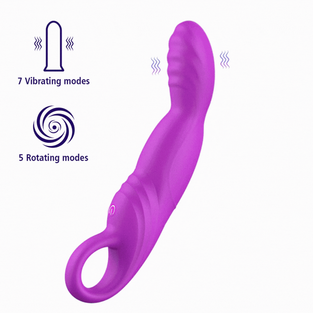 Rotating G-Spot Vibrator 7 vibrating modes, 5 rotating modes 