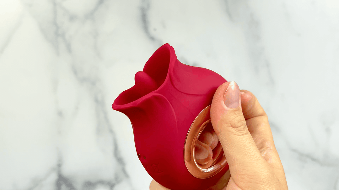 gif of oral oasis licking vibrator 