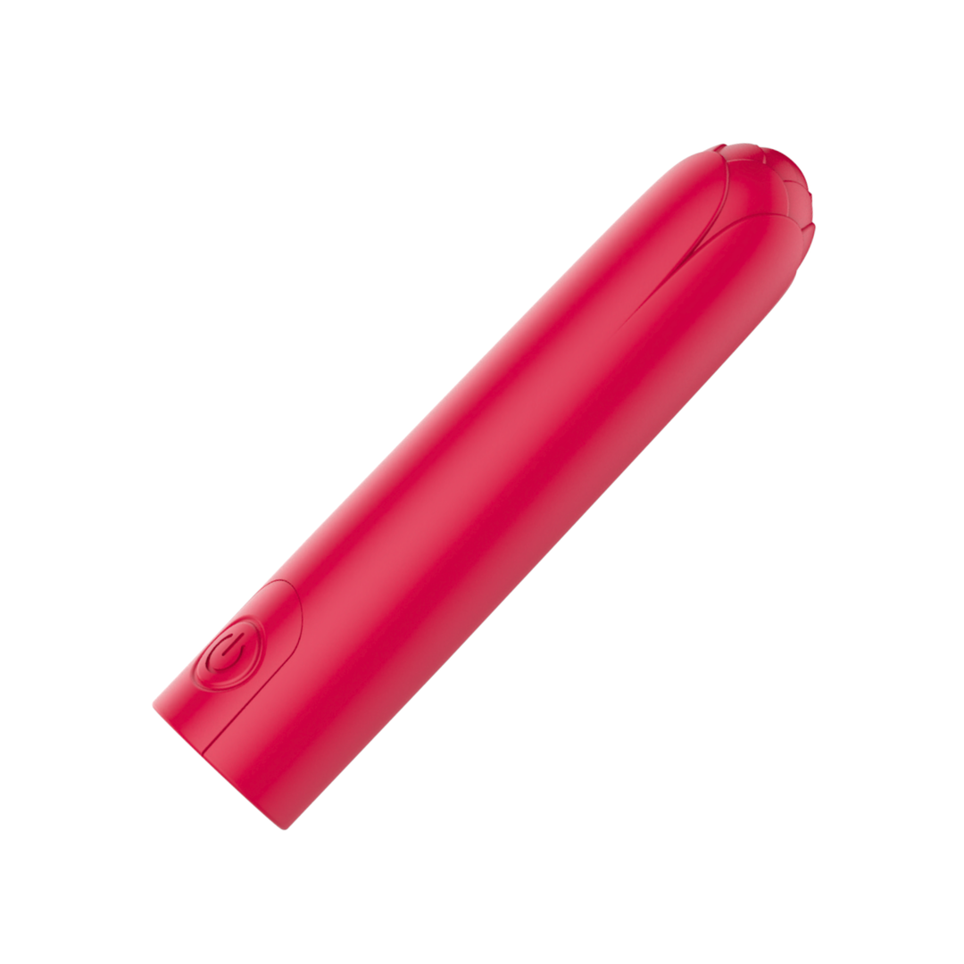 red flower tip bullet vibrator powerful clit stimulation 