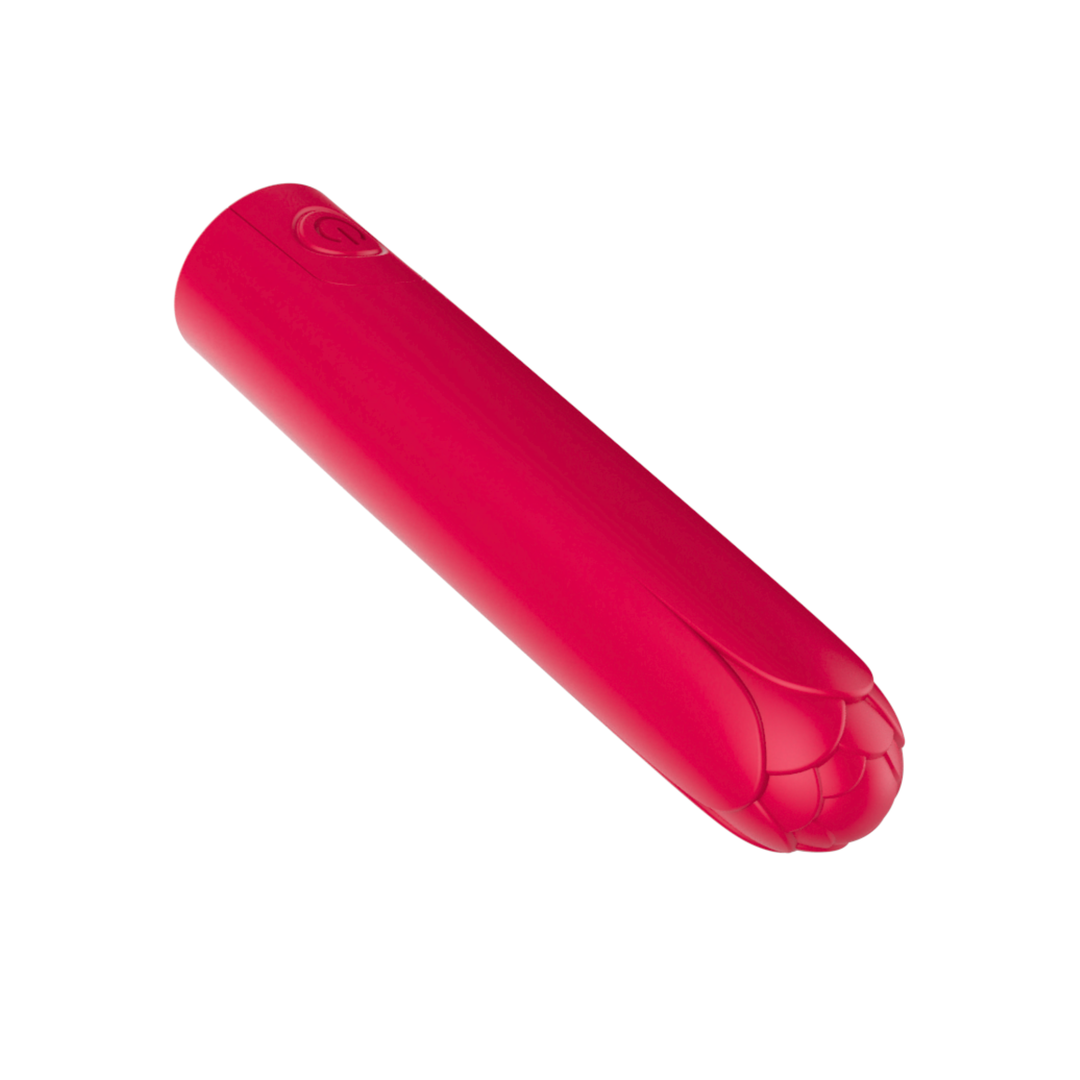 powerful pinpoint stimulation red Travel-Sized Bullet Vibrator 