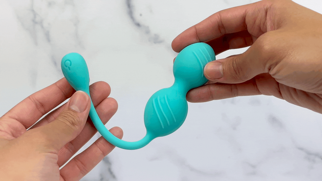 GIF showing kegel balls
