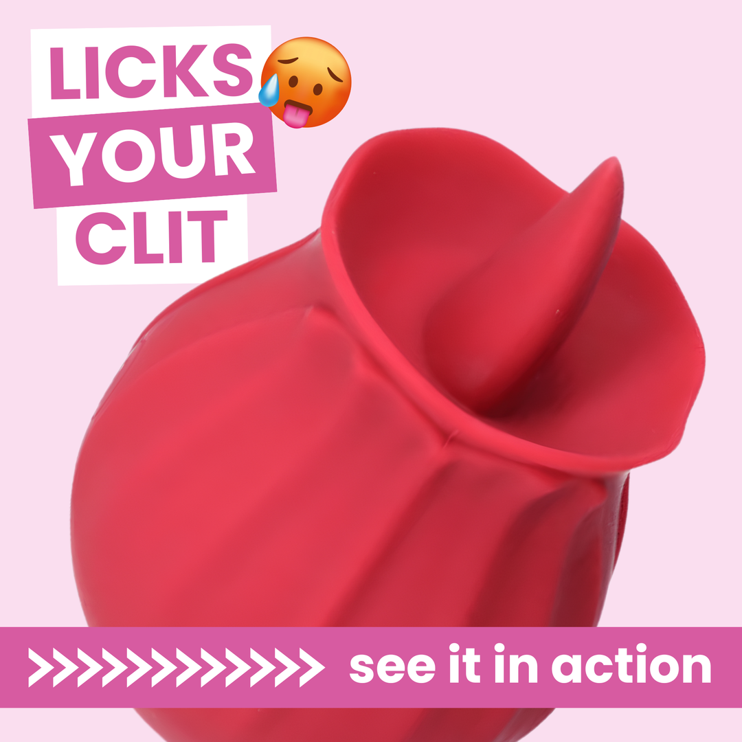 Flickering Tongue Rose Bud | Clit Licking Stimulator TooTimid.com Flickering Tongue Rose Bud | Clit Licking Stimulator TooTimid.com