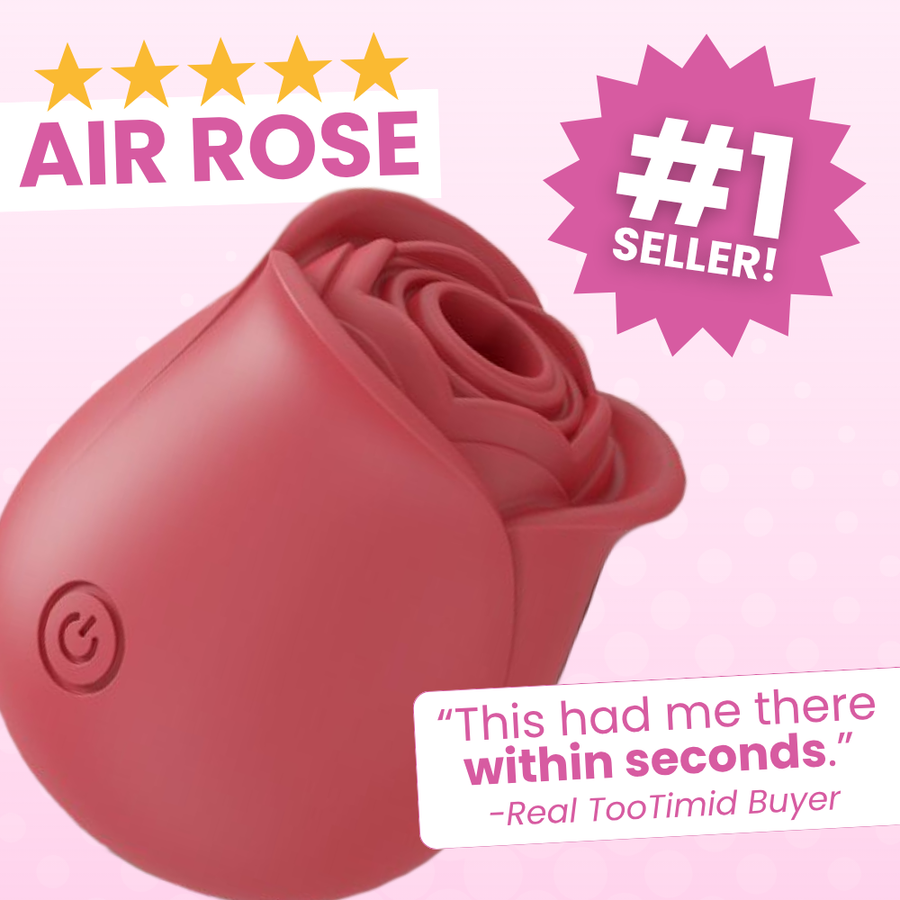 Rose Sex Toy Air Pulse Stimulator from TooTimid this had me there in seconds customer review 