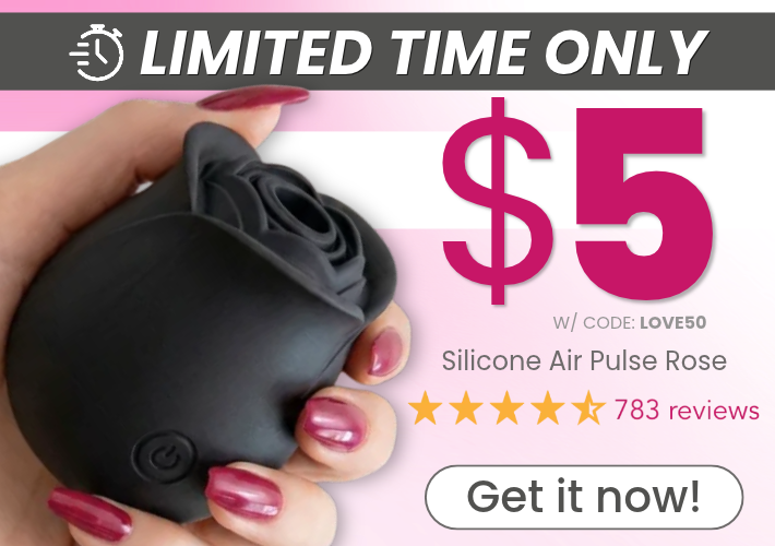 Rose Vibrator Promotion $5