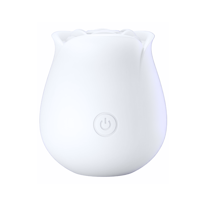 white Euphoria Rose Sex Toy Air Pulse Stimulator 