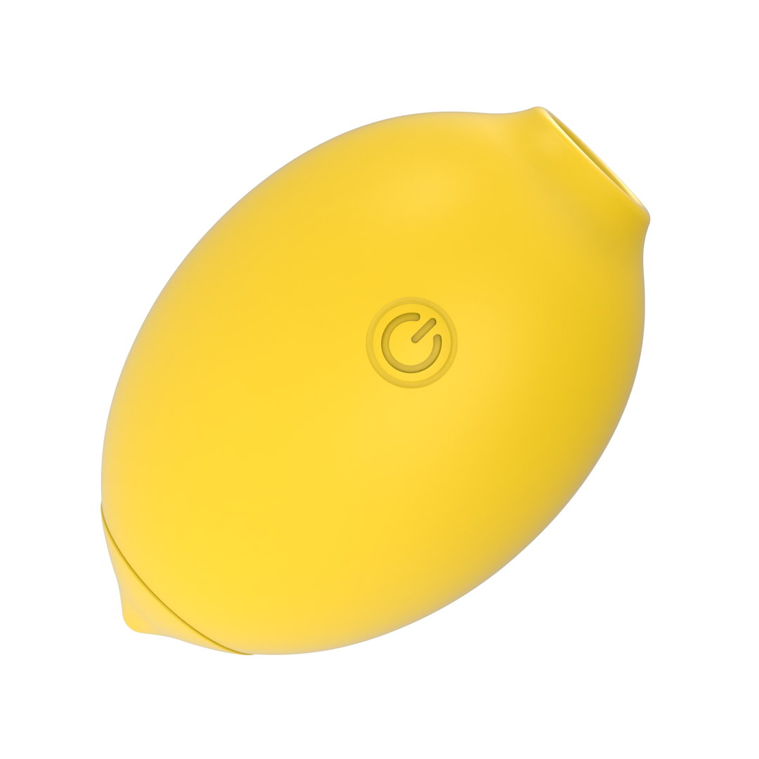 full product view of Lemon Kiss Air Pulse Clit Stimulator 