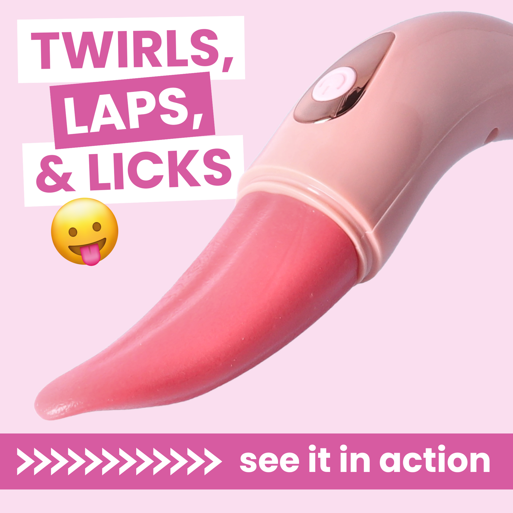 Real-Feel Twirling and Licking Tongue TooTimid.com Real-Feel Twirling and Licking Tongue TooTimid.com