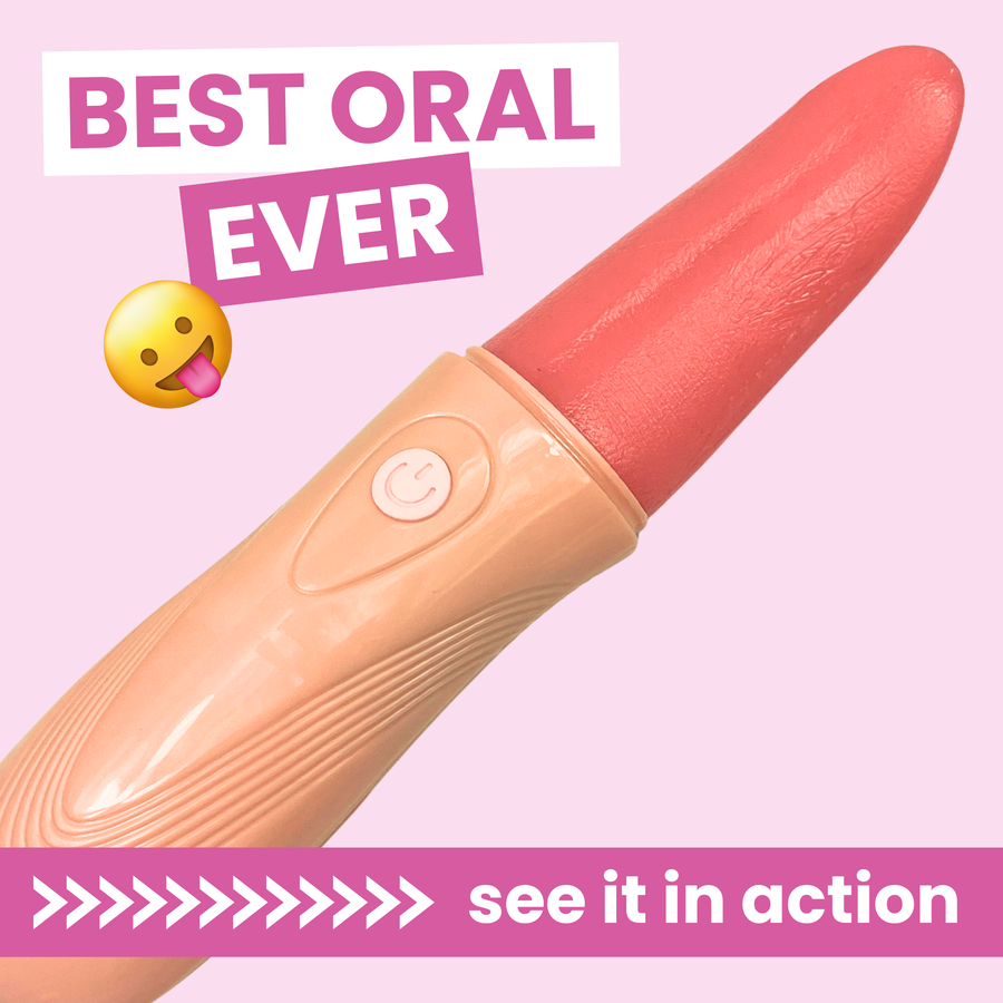 best oral ever see it in action. Twirling Tongue Teaser - Powerful Licking and Lapping Stimulator. 