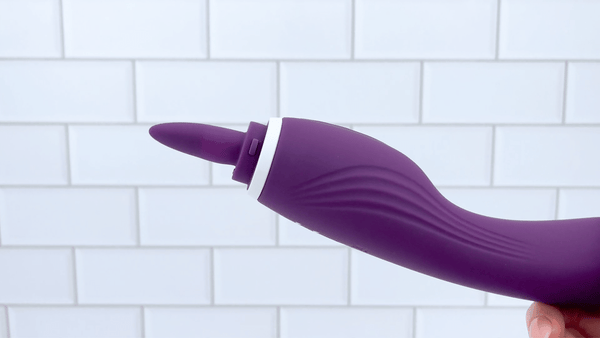 Self-Motion Tongue Licking Vibrator | Shop Luxury Sex Toys TooTimid.com Self-Motion Tongue Licking Vibrator | Shop Luxury Sex Toys TooTimid.com