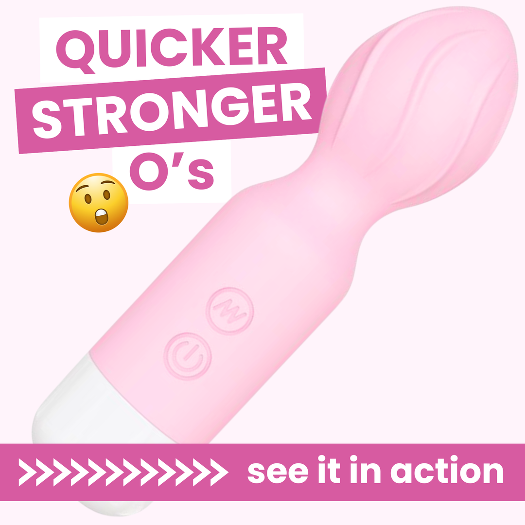 USB Micro Clit Wand Vibrator - Have Easier, Stronger, Quicker Clit Orgasms During Sex!