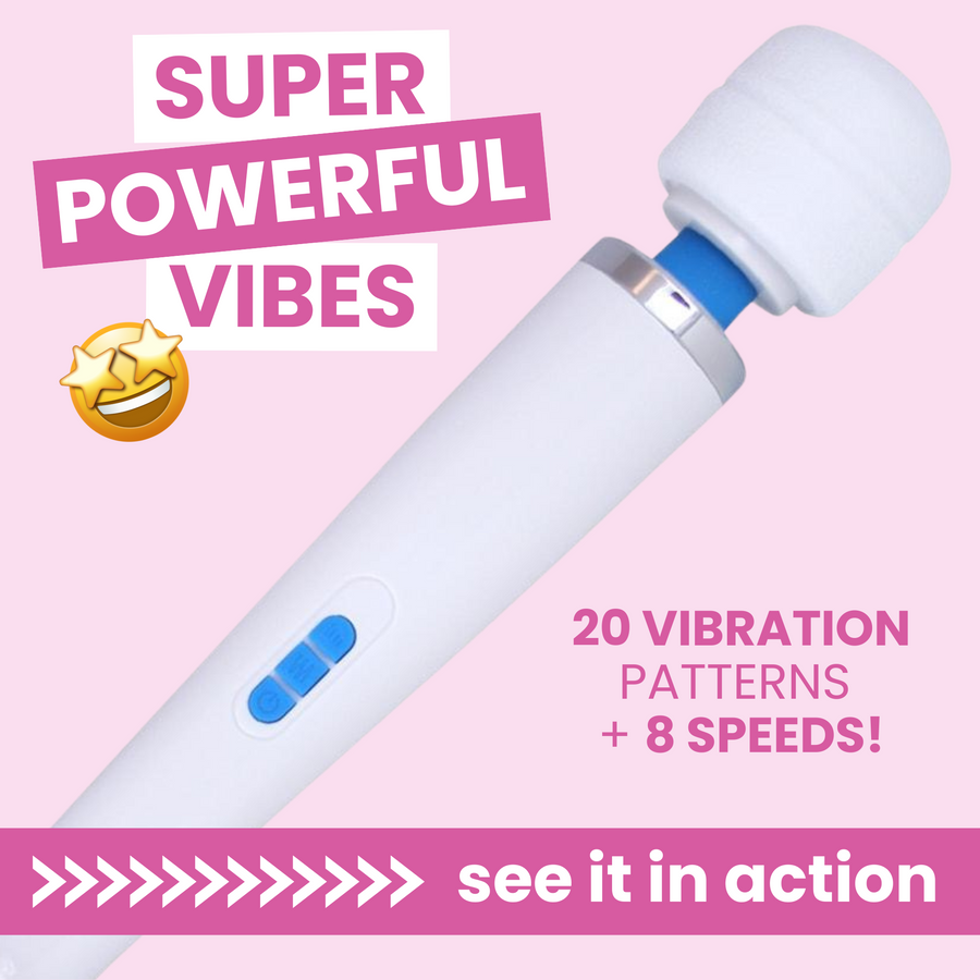 SUPER POWERFUL VIBES 20 VIBRATION PATTERNS + 8 SPEEDS see it in action >>>>>>