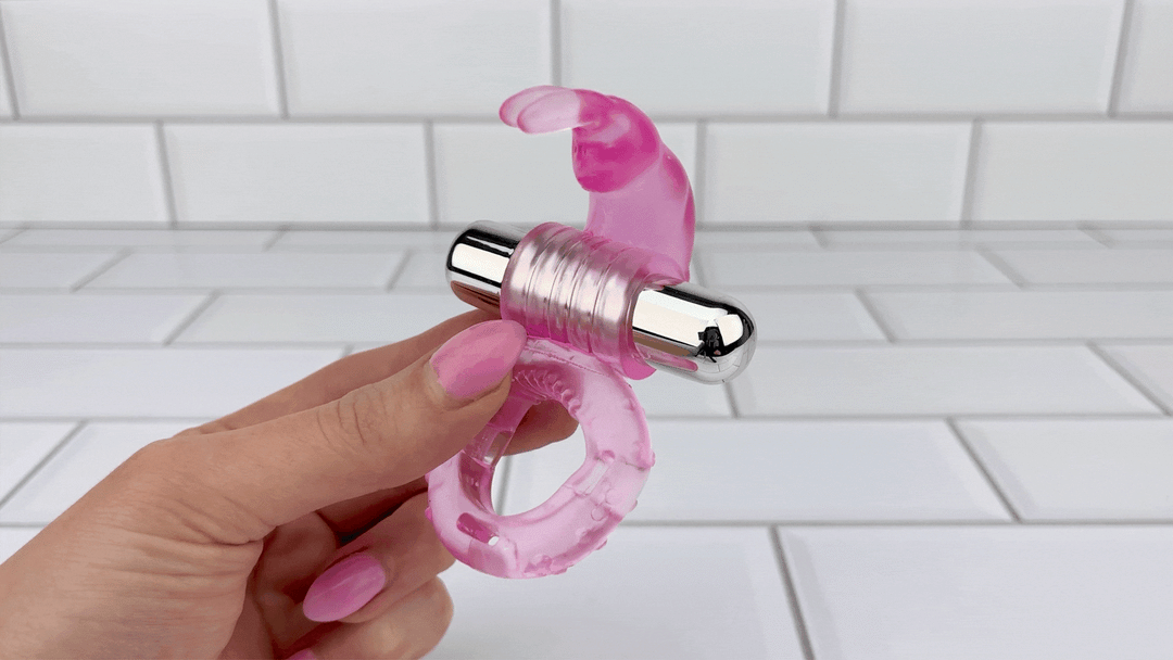 Tickling Rabbit C-Ring | Vibrating Cock Ring TooTimid.com Tickling Rabbit C-Ring | Vibrating Cock Ring TooTimid.com