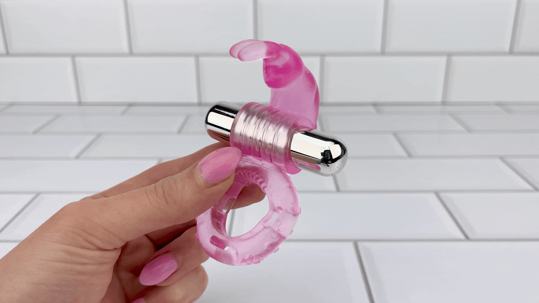 Tickling Rabbit C-Ring | Vibrating Cock Ring TooTimid.com Tickling Rabbit C-Ring | Vibrating Cock Ring TooTimid.com