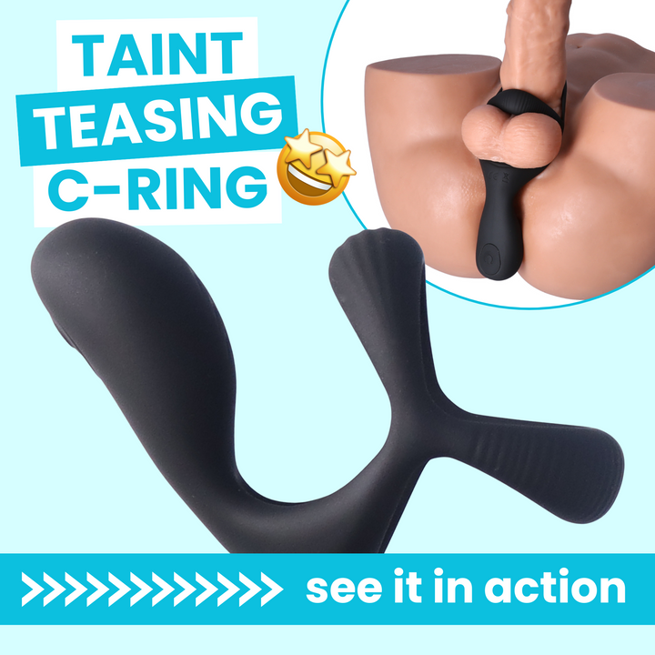 TAINT TEASING C-RING by TooTimid see it in action 