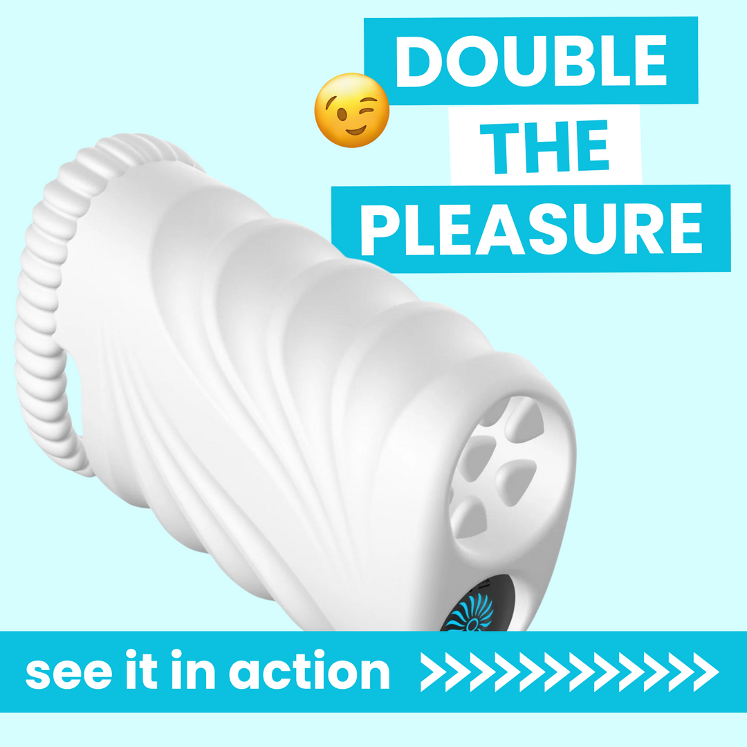 Dual Chamber Vibrating Bullet Masturbation Stroker TooTimid.com Dual Chamber Vibrating Bullet Masturbation Stroker TooTimid.com