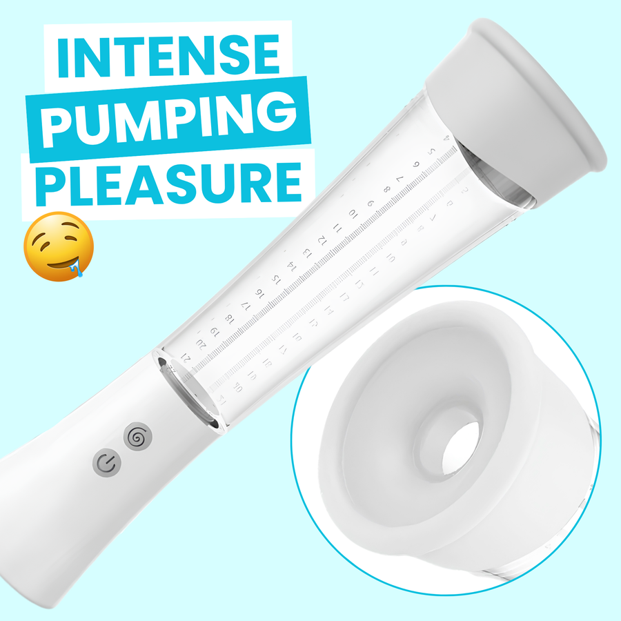 Titan Vibrating Penis Pump intense pumping pleasure