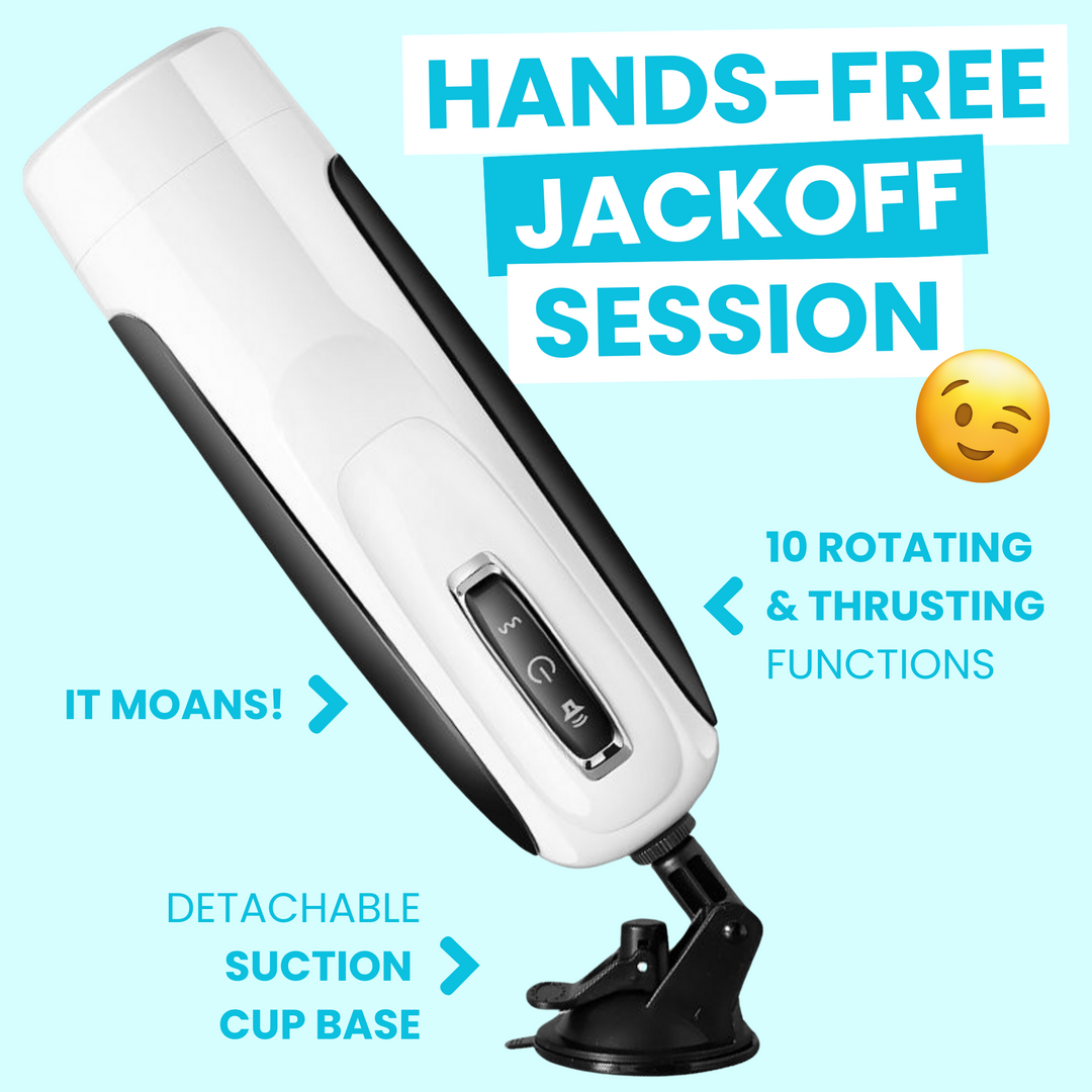 Jolie Hands-Free Thrusting & Rotating Masturbator - It Moans! TooTimid.com Jolie Hands-Free Thrusting & Rotating Masturbator - It Moans! TooTimid.com