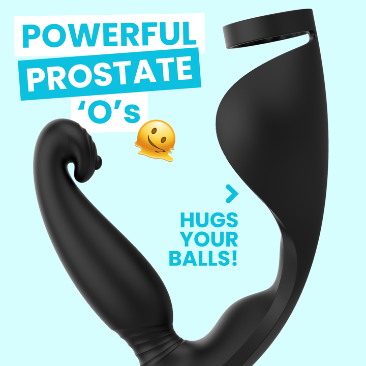 powerful prostate orgasms Triple Stimulation Cock Ring 