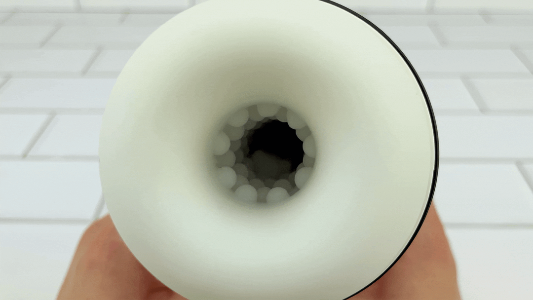 GIF of Turbo Moan Master – suction, vibes & moans close up of vibrating pleasure nubs 