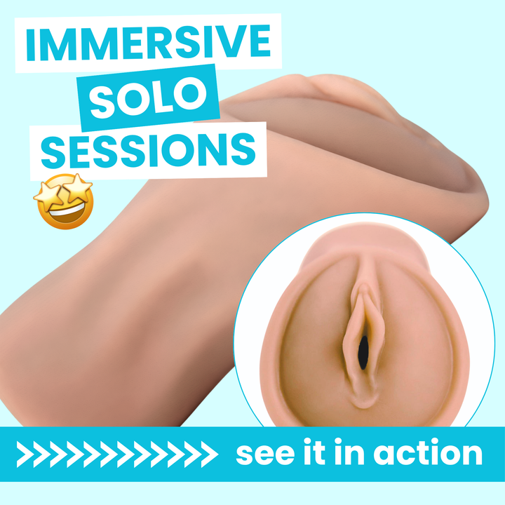 immersive solo sessions Realistic Pussy Stroker For Men 