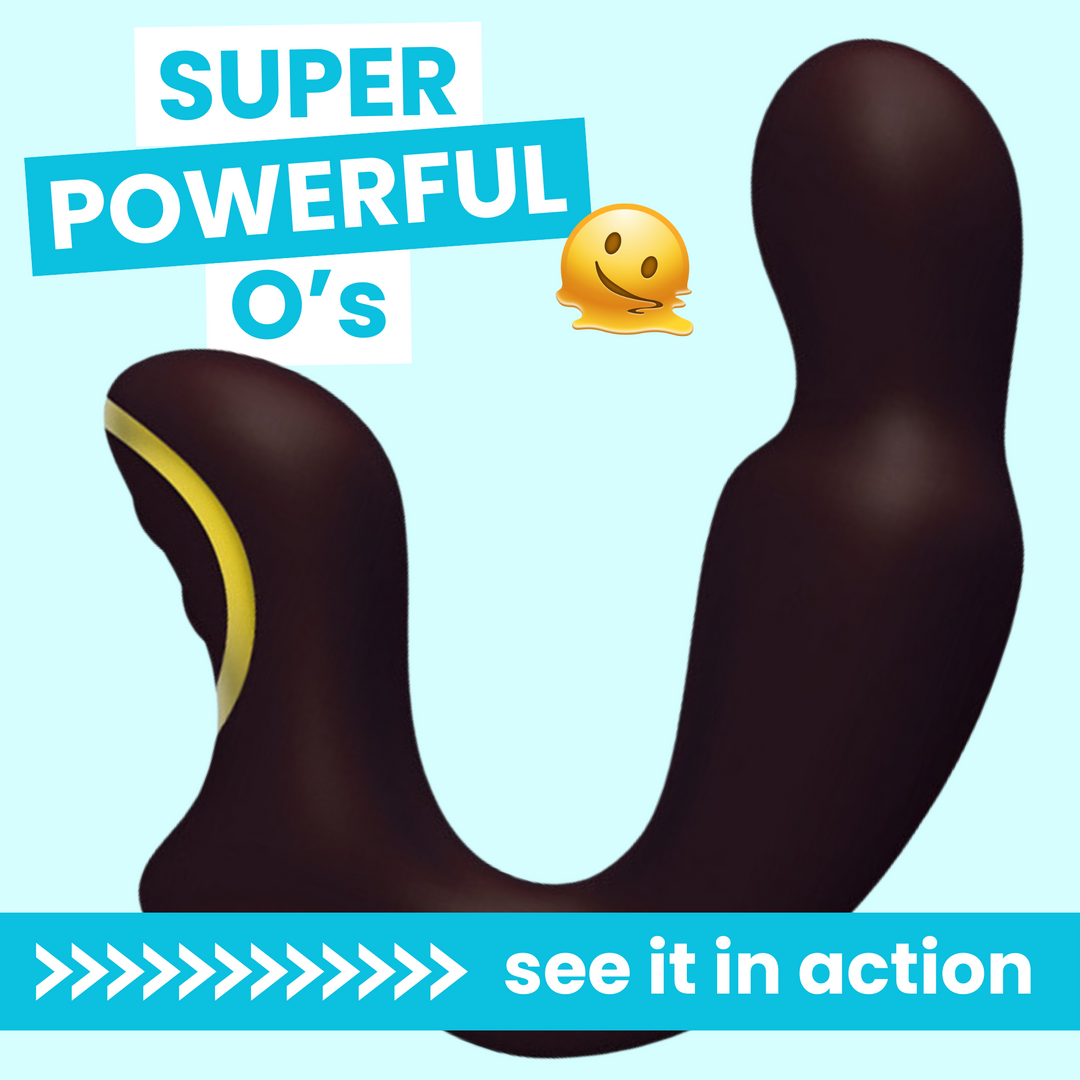 Men's Silicone Vibrating Prostate Massager TooTimid.com Men's Silicone Vibrating Prostate Massager TooTimid.com