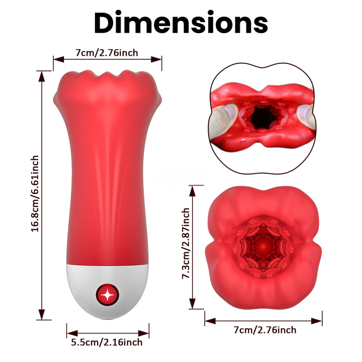 Flaming Lips for Him Masturbator - Get Sucked Off Like Never Before!