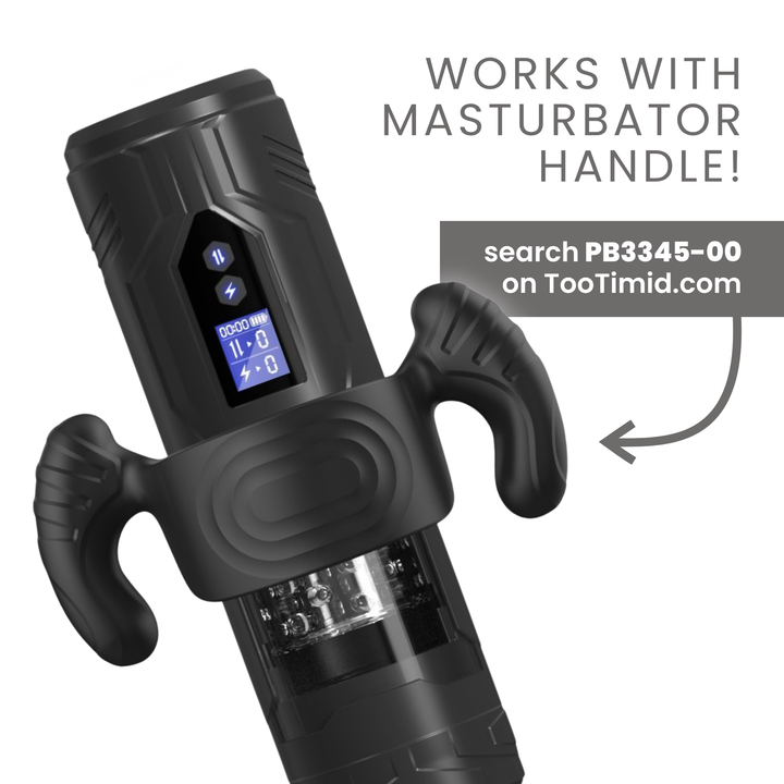 Automatic Masturbator Handle Attachment