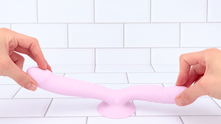 GIF of Suction-cup Double Penetration Vibrator flexible shafts