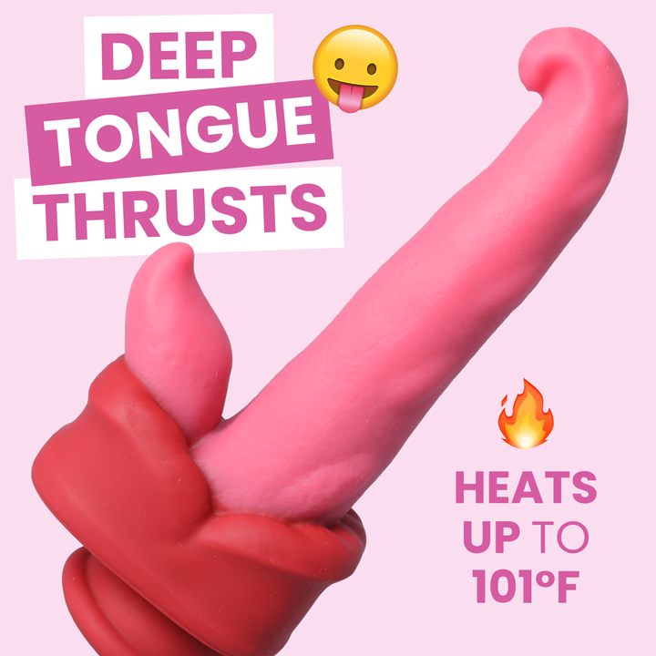 DEEP TONGUE THRUSTS HEATS UP TO 101°F