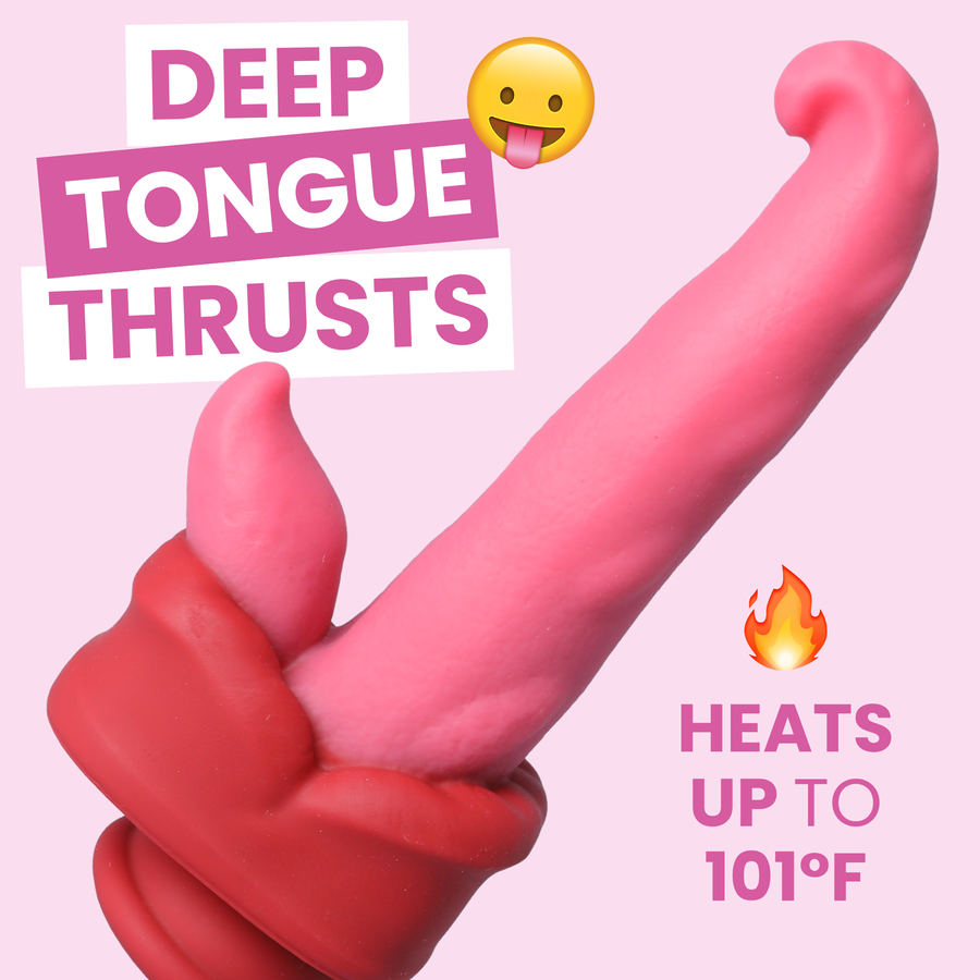DEEP TONGUE THRUSTS HEATS UP TO 101°F
