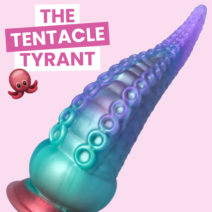 the tentacle tyrant kraken alien dildo 