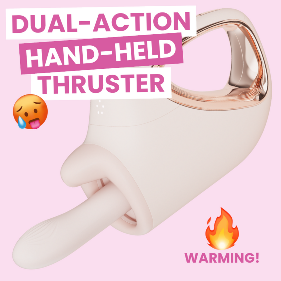 dual action hand-held thruster warming!