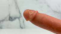 Warming, Thrusting, Vibrating, and Waterproof Dildo - Hands-Free Suction Cup Mount - Includes Remote!