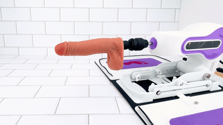 GIF of Thrusting Automatic Sex Machine thrusting fast 