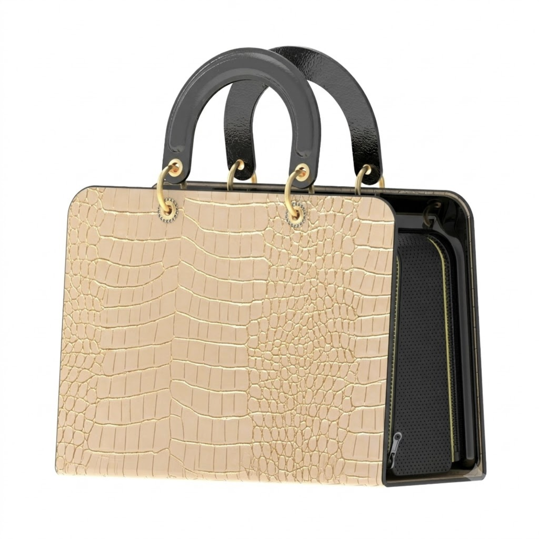 crocodile skin bag from Thrusting Automatic Sex Machine 