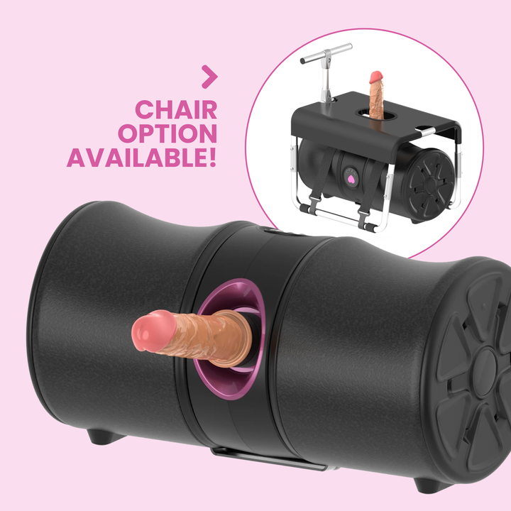Sit and Thrust Automatic Sex Machine chair option available 
