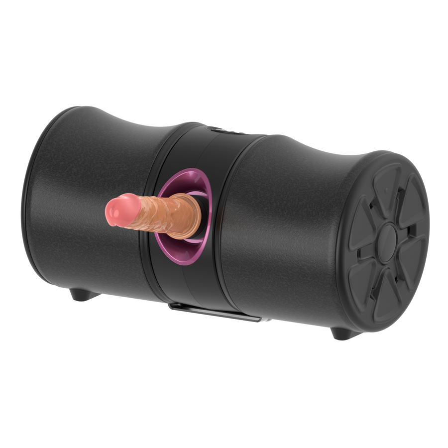Sex Machine with dildo angled front view