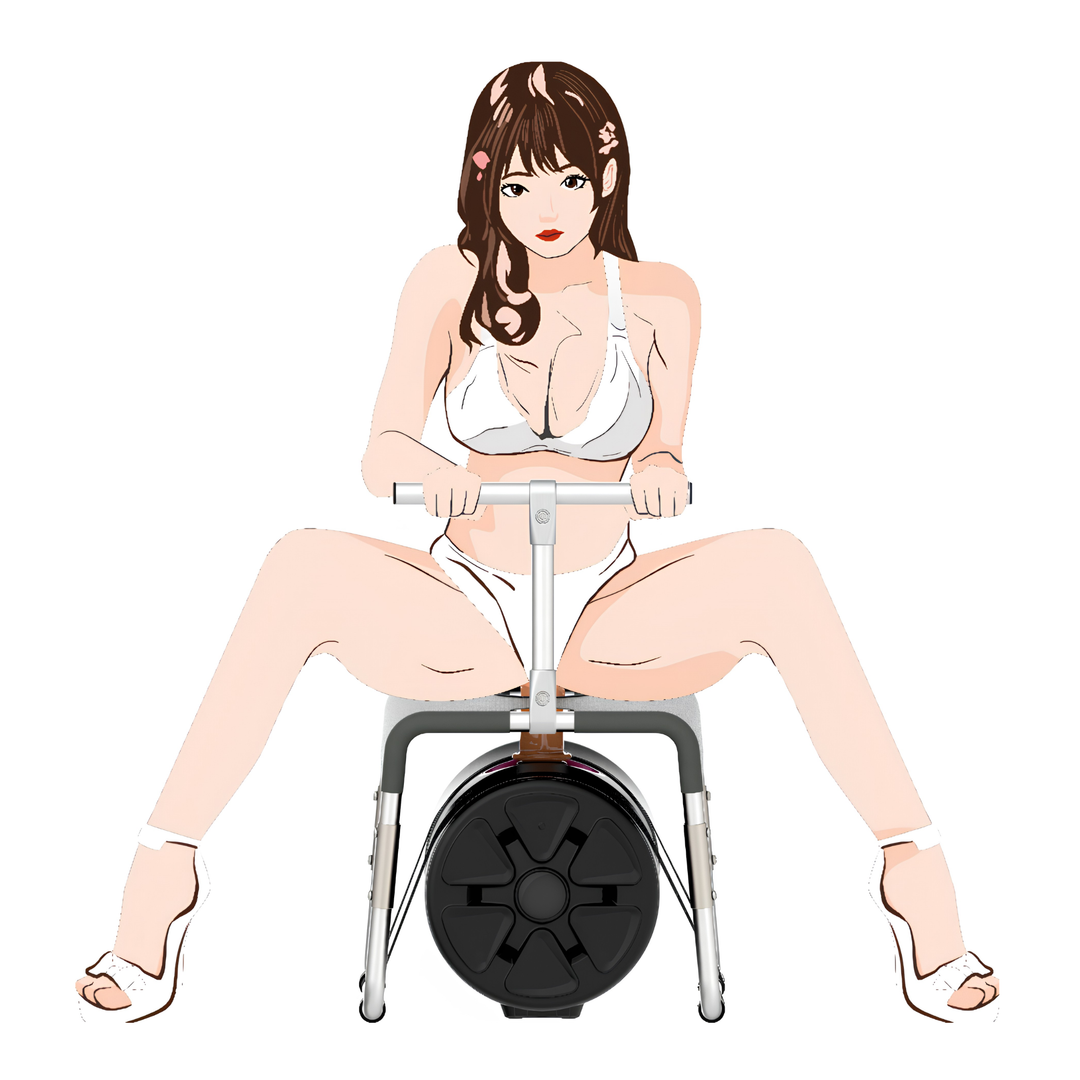 drawing of a woman sitting on chair from Sex Machine 