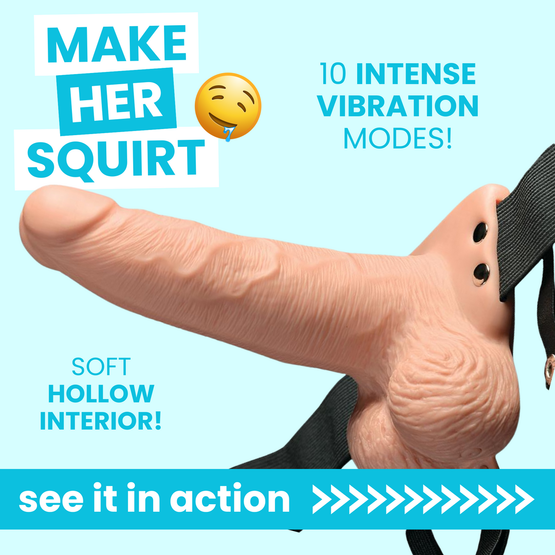 Fetish Fantasy 6 Inch Remote Vibrating Hollow Strapon Dildo TooTimid.com Fetish Fantasy 6 Inch Remote Vibrating Hollow Strapon Dildo TooTimid.com