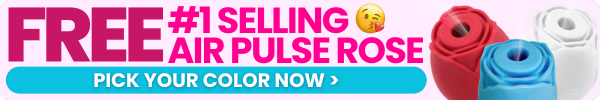 FREE #1 selling air pulse rose - pick your color now