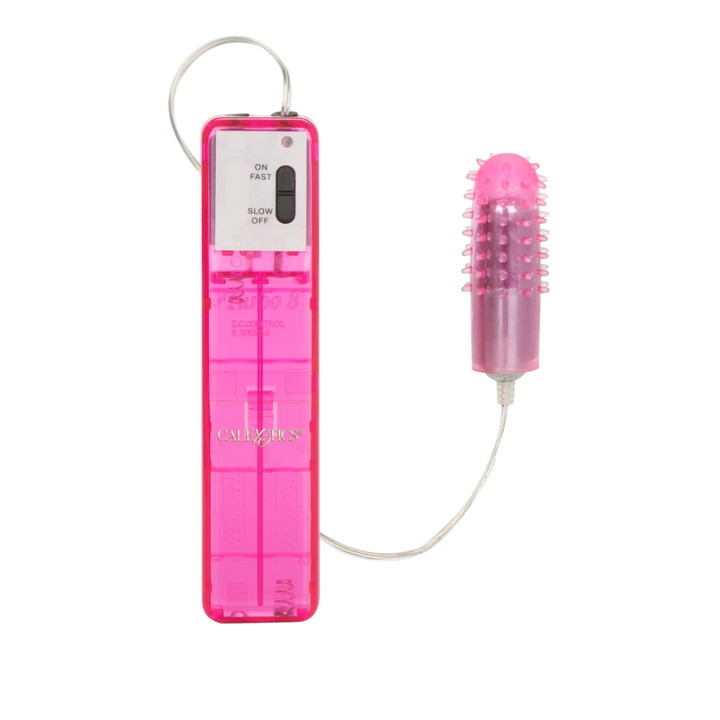 Turbo Accelerator Bullet with nubby sleeve by CalExotics 