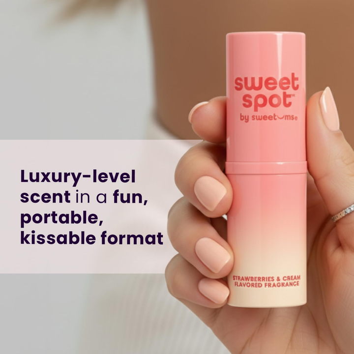luxury scent in kissable format Sweetums Stick Fragrance 
