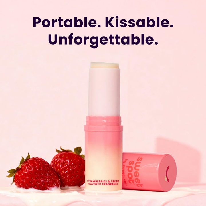 portable, kissable Sweetums Stick Fragrance 