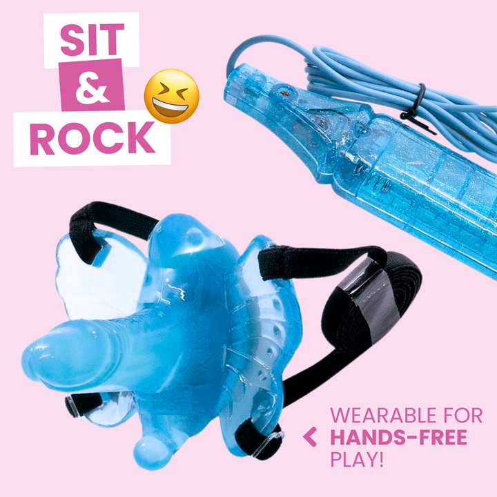 Wearable Sit & Rock Butterfly Vibrator