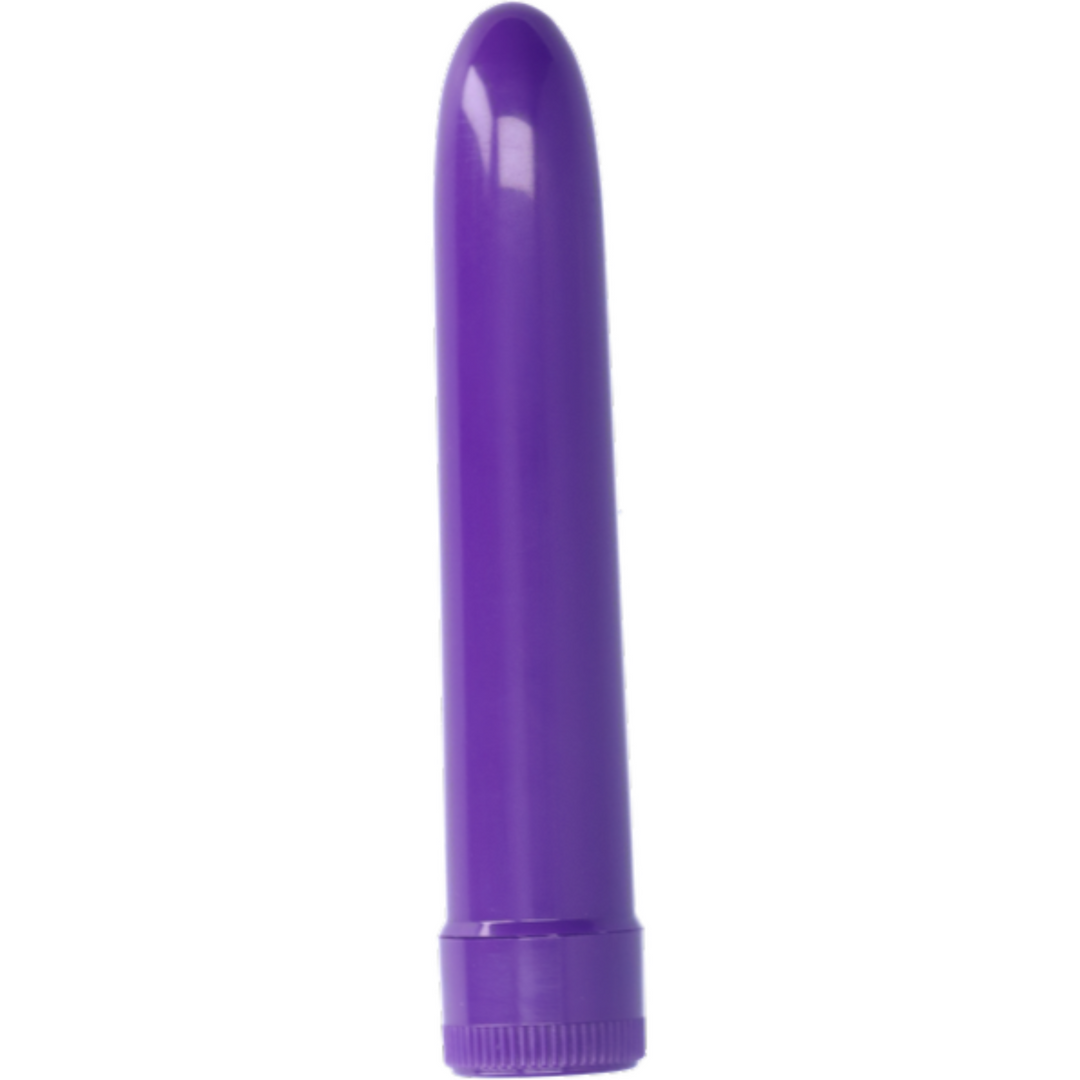 This classic vibe is a must for your toy chest! - Purple C Battery Vibe