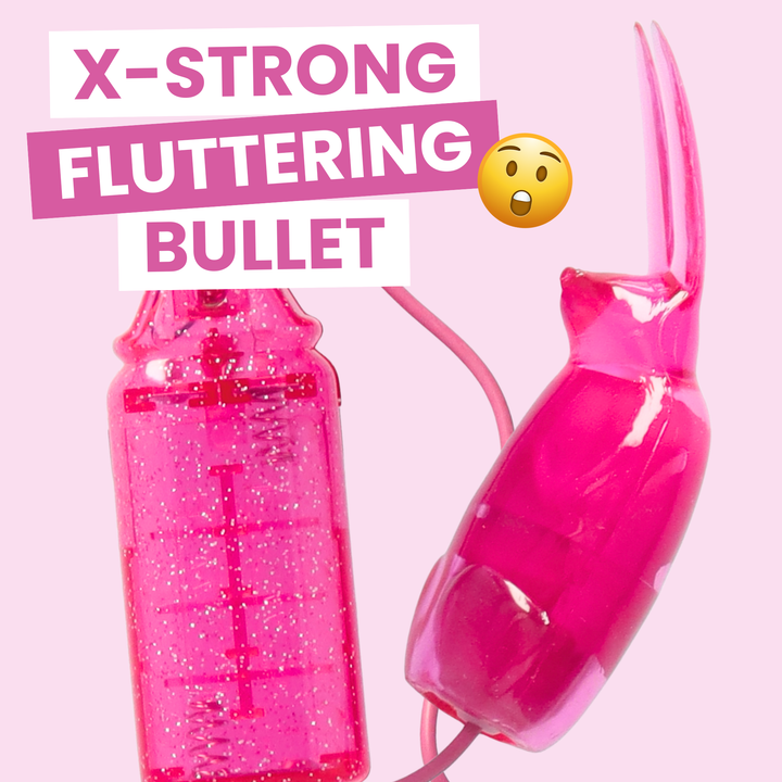 Xstrong fluttering bullet pink bunny bullet vibe