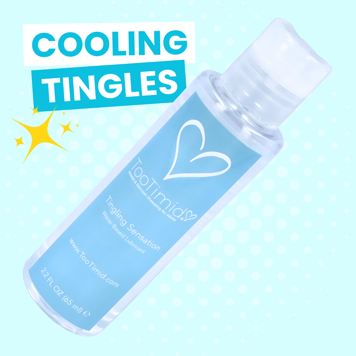 TooTimid Water-Based Cool Tingling Arousal Lube cooling tingles 